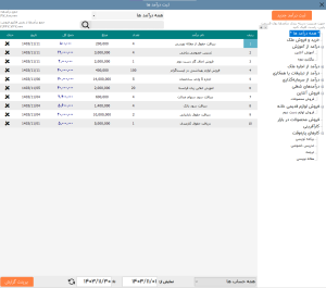 نرم افزار حسابداری خانگی