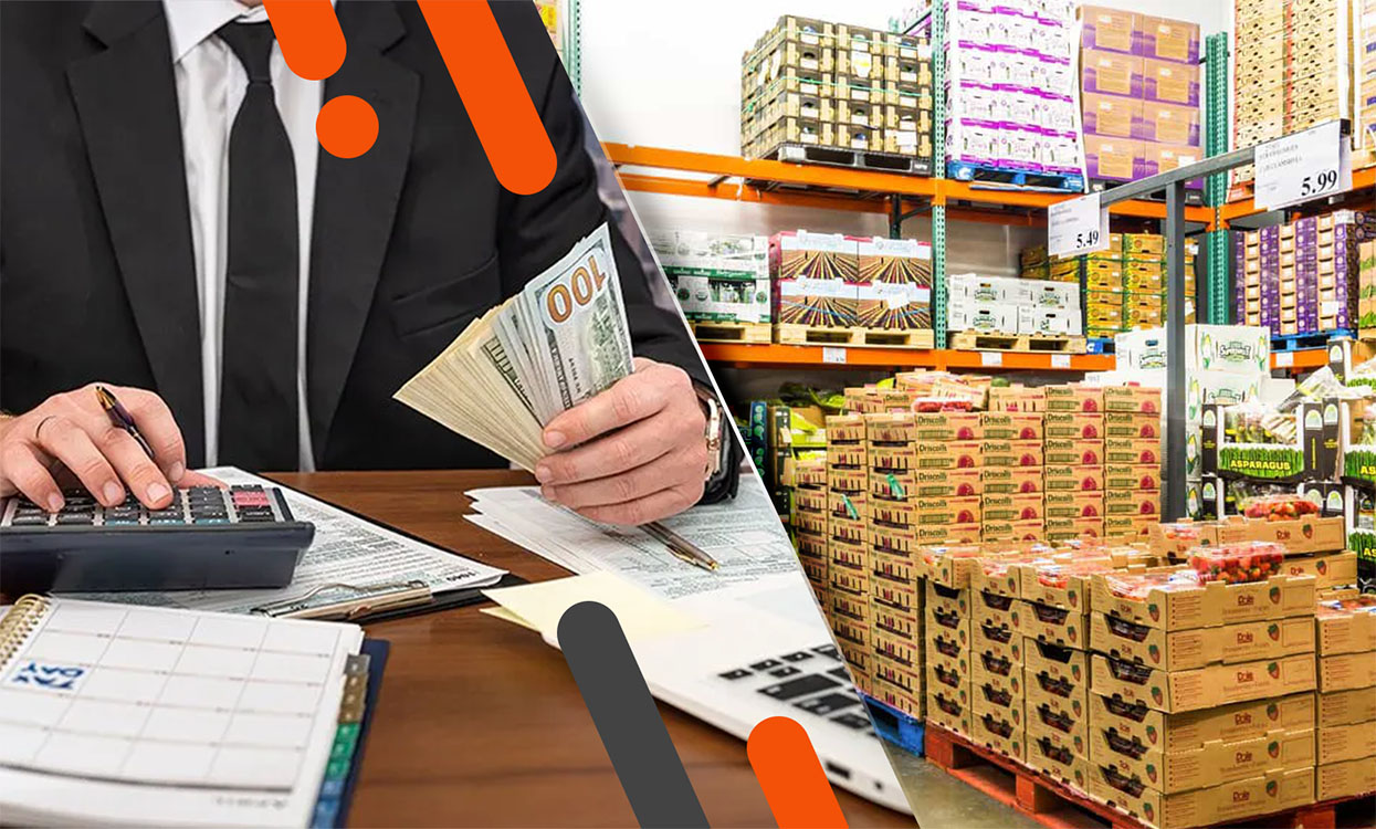 نرم افزار حسابداری عمده فروشی معمولاً شامل امکاناتی هستند: